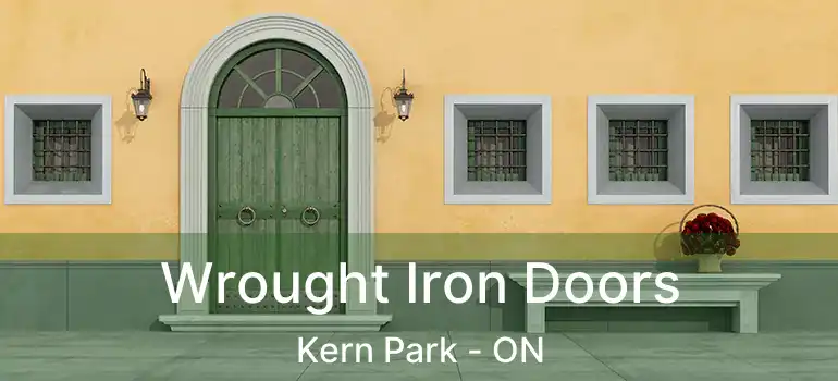  Wrought Iron Doors Kern Park - ON