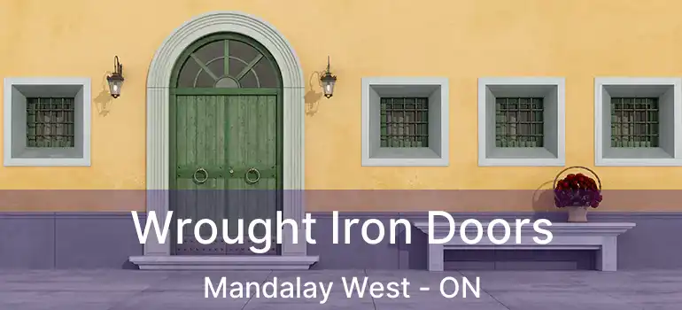  Wrought Iron Doors Mandalay West - ON