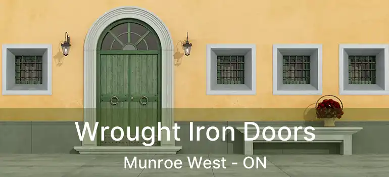  Wrought Iron Doors Munroe West - ON