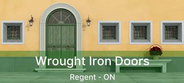  Wrought Iron Doors Regent - ON