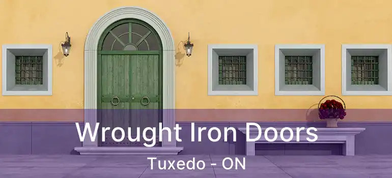  Wrought Iron Doors Tuxedo - ON